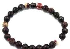 Natural gemstone bangle bracelet