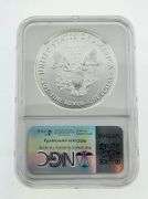 2017 American Silver Eagle, NGC MS69 "Red Book Label"