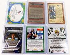 6 NFL Rookie Football Cards
