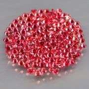 Vibrant color! Diamond cut! 2.86ct hot red Sapphire set!