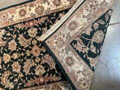 Fine Silk&Wool Tabriz Runner 2.6x12'