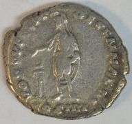 Original Antoninus Pius Roman Silver Denarius, 138-161 AD