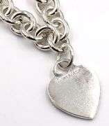 Tiffany & Co return to Tiffany heart shaped charm necklace