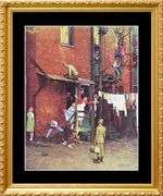 Collectible Vintage Norman Rockwell Circa 1970 Norman Rockwell Homecoming G.I.