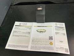 CERTIFIED BRAND NEW 14K YELLOW GOLD DIAMOND RING