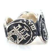 David Yurman Shipwreck signed coin ring