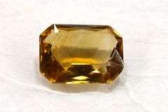 Warm Natural Citrine Octagon - 9.42 cts.