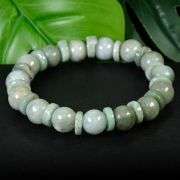 Sublime 190ct all natural Burmese Jade bacelet