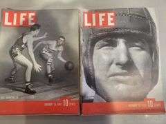 10 Vintage Rare Life Magazines