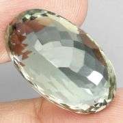 Brilliant 16.52ct natural platinum green Amethyst