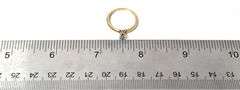 Beautiful 14K Yellow Gold Approx. 0.41CTW Solitaire Diamond Ring