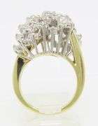 3.54CTW Diamond Cocktail Ring Made in 18k Gold