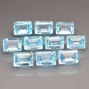 High fire! 12.90ct vibrant sky blue Topaz set!