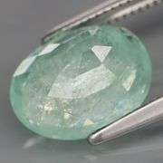 Bright mint green! Oiled only! 2.78ct Zambian Emerald!