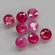 Deep violet red! 2.59 carats of REAL Burmese Rubies!