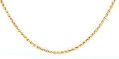 Smooth Feeling 14K YG Foxtail Necklace