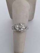 Certified 2 CT Diamond Ring E/VS