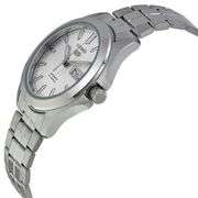 Seiko 5 Automatic Men’s Stainless Steel Skeleton Dial Silver Watch – 38mm