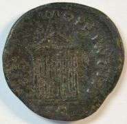 Scarce Roman Bronze Sestertius of Emperor Trajan, 98 to 117 AD