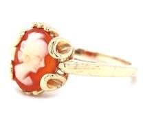 10kt Yellow gold Cameo ring