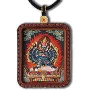 Tibetan Monk Tsa Tsa Buddha Amulet