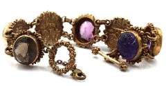 Stephen Dweck multi gemstone toggle bracelet