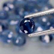 Top color! 3.05ct cobalt blue Sapphire set! Heated only!