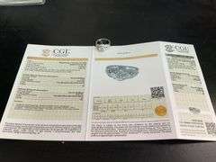 Certified 2 CT Diamond Ring E/VS