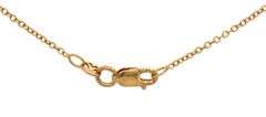 14kt Yellow gold oval opal, ruby and diamond accent pendant on chain