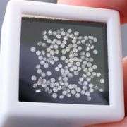 Heavy! .81ct set of REAL round brilliant Diamonds!