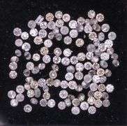 Heavy! 1.06ct set of REAL round brilliant Diamonds!