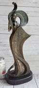 Brown Patina Bronze Sculpture