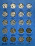 Two Jefferson Nickel Sets 1938-1962 Complete