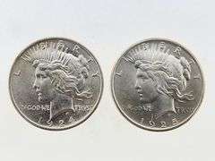 1924 & 1925 Silver Peace Dollar