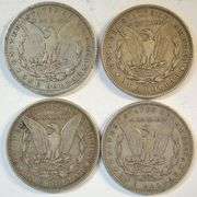 Nice sharp 'P' Mint Morgan Silver Dollars from 1879 to 1884
