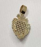 10KT Yellow Gold Lion Head Pendant