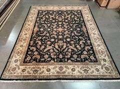 Magnificent Silk &Wool Tabriz Rug 8x10