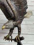Eagle Catch Fish Bronze Sculpture