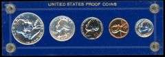 1958 Silver US Proof Set in Capital Plastics Style Holder