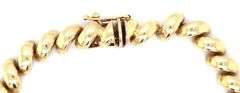 Popular 14K YG San Marco Link Bracelet