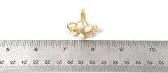 Beautiful 14K Yellow Gold Opal Gemstone Ring with Diamond Accents