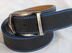 Fine Quality Reversable Leather Belt, Made In Italy