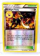 Pokémon 2016 All Night Party Holo Card
