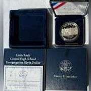 2007 Little Rock Desegregation $1 Proof Silver Comm Dollar