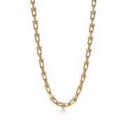 TIFFANY & CO. 18K YELLOW GOLD HARDWEAR LINK NECKLACE