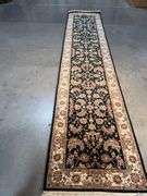 Fine Silk&Wool Tabriz Runner 2.6x12'