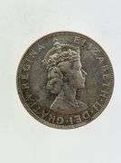 1964 One Bermuda Crown, Silver