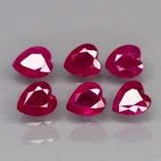 Premium 2.28ct set of Pigeons blood red Burmese Rubies! Heated only!
