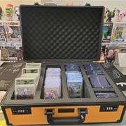 Graded Card Storage Case Holds 160+ Slabs