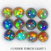 Yita Ridge! 4.15ct Black Opal set with vibrant play of color!